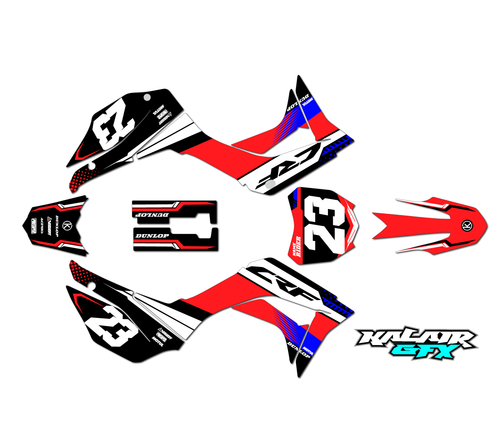 Graphics Kit for Honda CRF110F (2019-2024) Viper Series