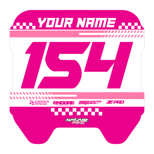 Surron Light Bee Number Plate Design 3