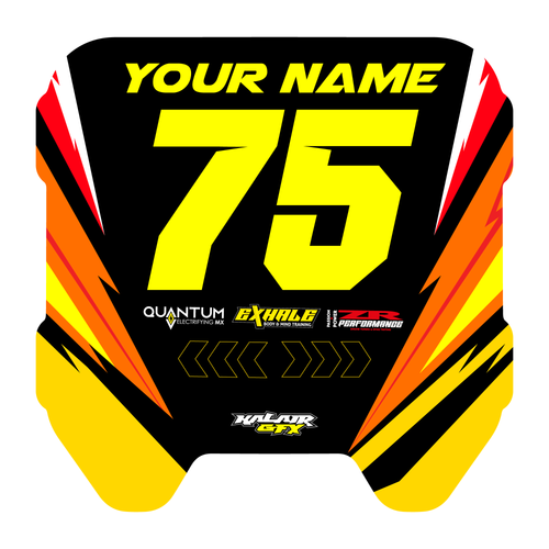 Surron Light Bee Number Plate Design 4