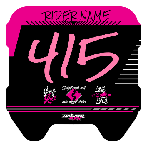 Surron Light Bee Number Plate Design 8