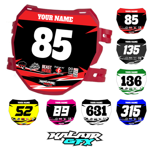 ODI Number Plate Decal Design 1