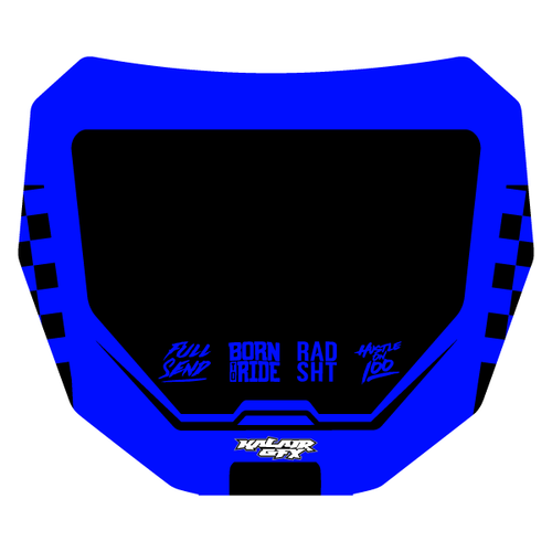 ODI Number Plate Decal Design 2