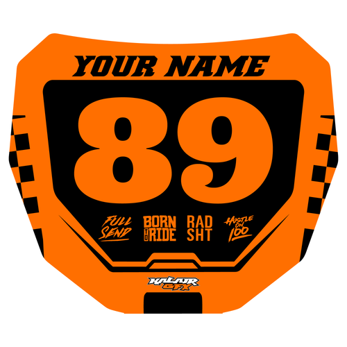 ODI Number Plate Decal Design 2