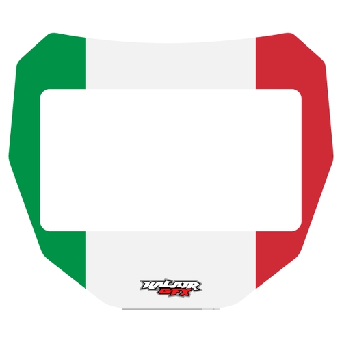 ODI Number Plate Decal Design 6