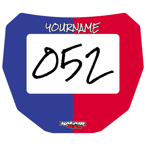 ODI Number Plate Decal Design 6