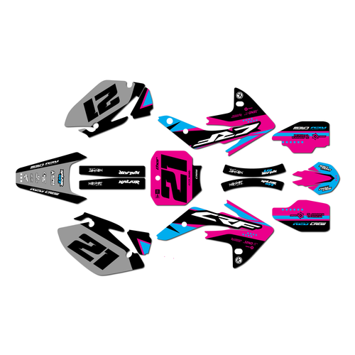 Graphics Kit for Honda CRF150R (2007-2023) Ogcrew Series