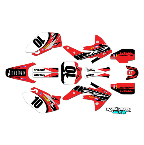 Graphics Kit for Honda CRF150R (2007-2023) Speed Series