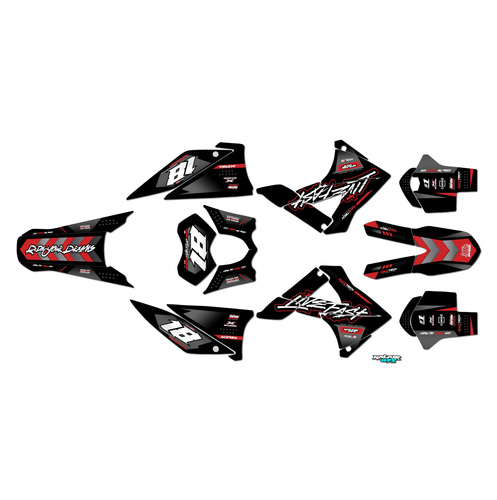 Graphics Kit for Gasgas EC250 (2010-2011) Rebel Series