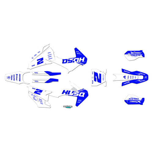 Graphics Kit for Husqvarna FX350 (2019-2022) Splinter Series