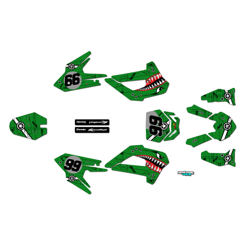 Graphics Kit for Cobra CX50JR (2025) Predator Series