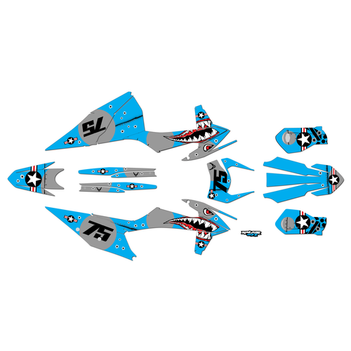 Graphics Kit for Ktm 250 EXC-F (2020-2023) Predator Series