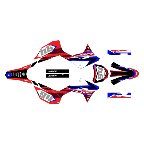 Graphics Kit for Honda CRF250F (2019-2025) Imperator Series