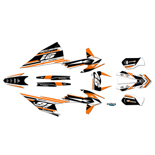 Graphics Kit for Ktm 300 XCW (2020-2023) Coil Series