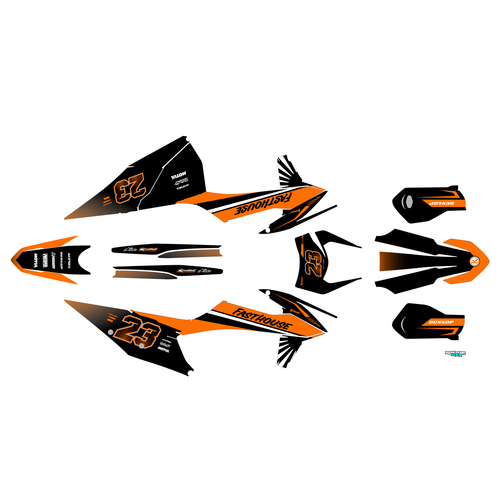 Graphics Kit for Ktm 300 EXC (2020-2023) Fh Series