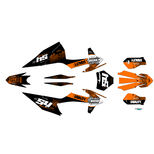 Graphics Kit for Ktm 250 SXF (2019-2022) Orion Series