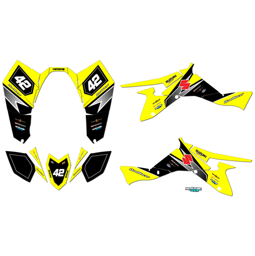 Graphics Kit for Suzuki LTZ400 (2009-2014) Factory Series