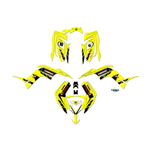 Graphics Kit for Yamaha RAPTOR 90 (2016-2023) Speed Series