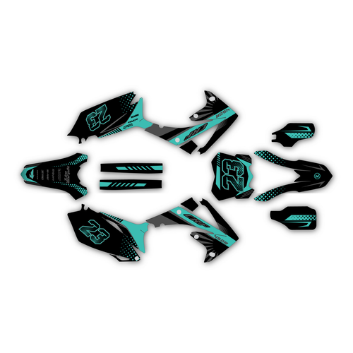Graphics Kit for Honda CRF450R (2009-2012) Fh Series