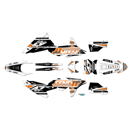Graphics Kit for Ktm 250SXF (2024-2025) Fresh Series