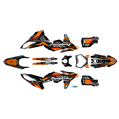 Graphics Kit for Ktm 350SXF (2024-2025) Rugged Series