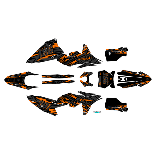 Graphics Kit for Ktm 350XCF (2024-2025) Twitch Series