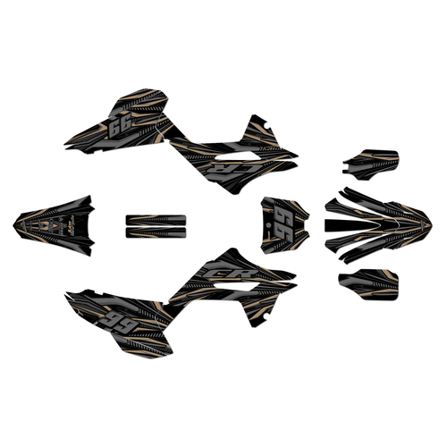 Graphics Kit for Honda CR250 polisport restyle (2020) Prime Series