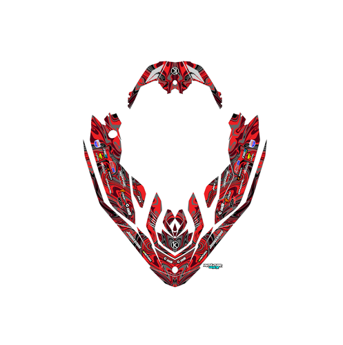 Graphics Kit for Seadoo Spark & Trixx (All Years) Snagged Series