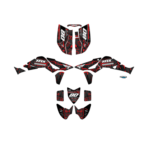 Graphics Kit for Honda TRX450R (2004-2005) Rift Series