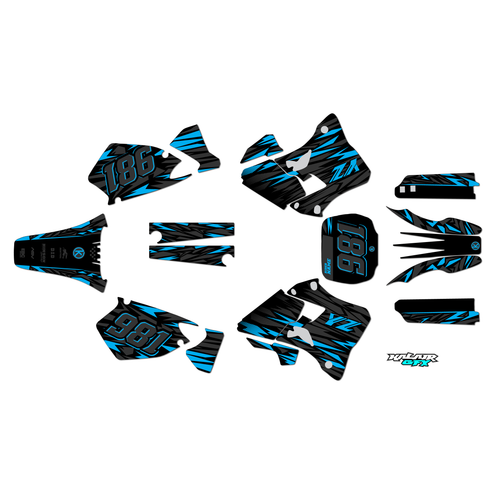 Graphics Kit for Yamaha YZ250 (1996-2001) Twitch Series