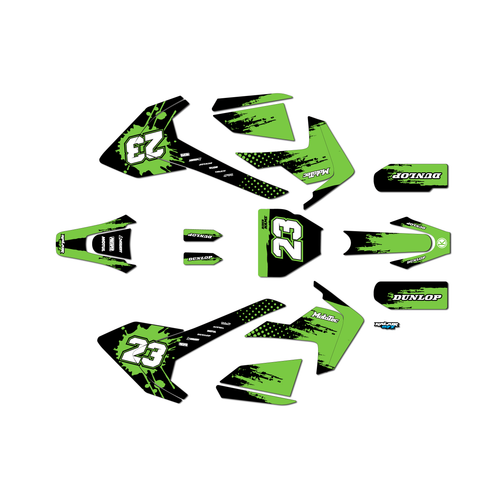 Graphics Kit for Mototec PRO 72V (All Years) Splash Series