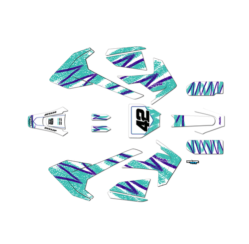 Graphics Kit for Mototec PRO 72V (All Years) Whiplash Series