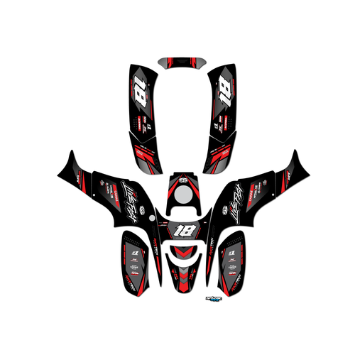 Graphics Kit for Drr DRX90 (All Years) Rebel Series