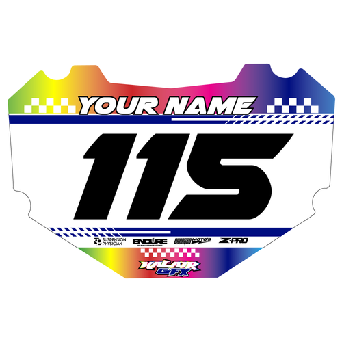 StacyC Number Plate Decal Design 4