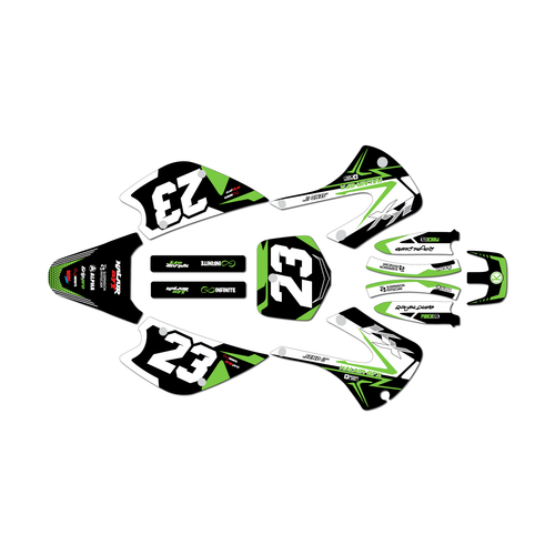 Graphics Kit for Kawasaki KX85 (2001-2013) Evader Series
