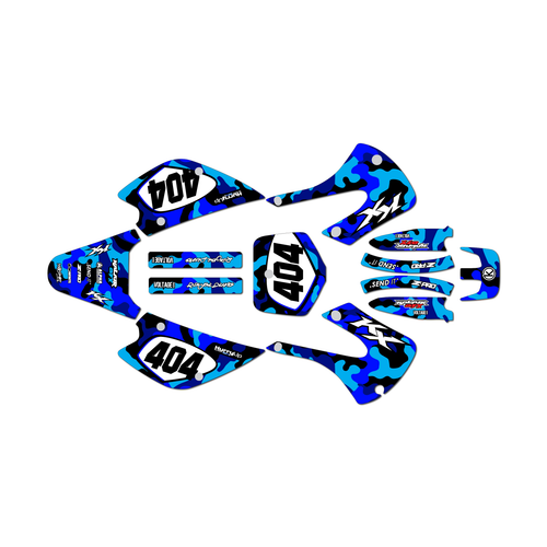 Graphics Kit for Kawasaki KX85 (2001-2013) Invasion Series