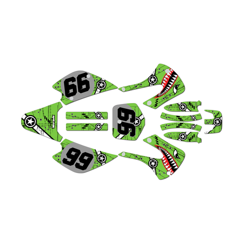 Graphics Kit for Kawasaki KX100 (2001-2013) Predator Series