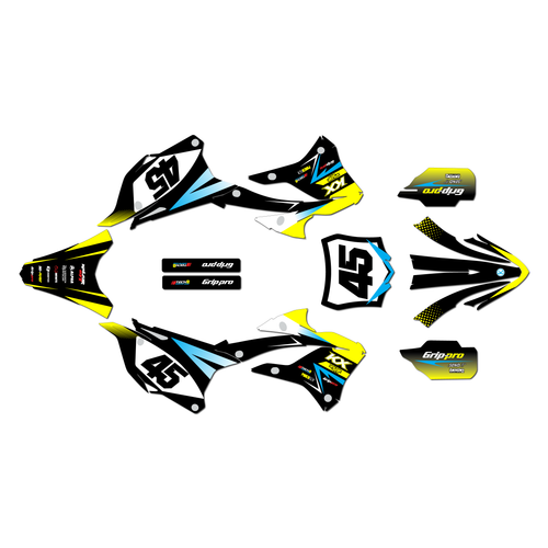 Graphics Kit for Kawasaki KX112 (2022-2025) Division Series