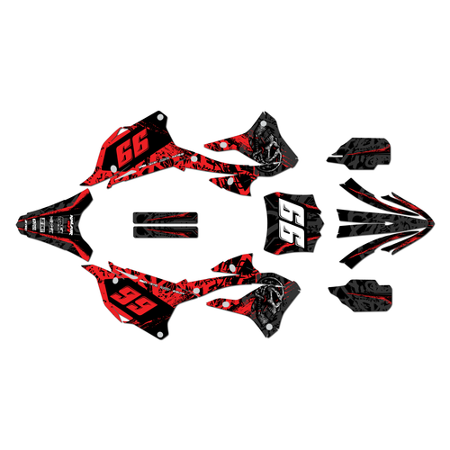 Graphics Kit for Kawasaki KX112 (2022-2025) Revolt Series