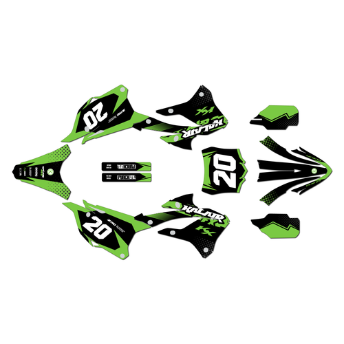 Graphics Kit for Kawasaki KX112 (2022-2025) Spear Series
