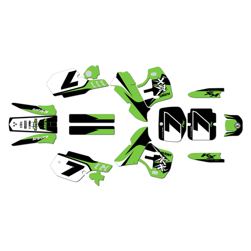 Graphics Kit for Kawasaki KX500 (1989-2004) Legend Series