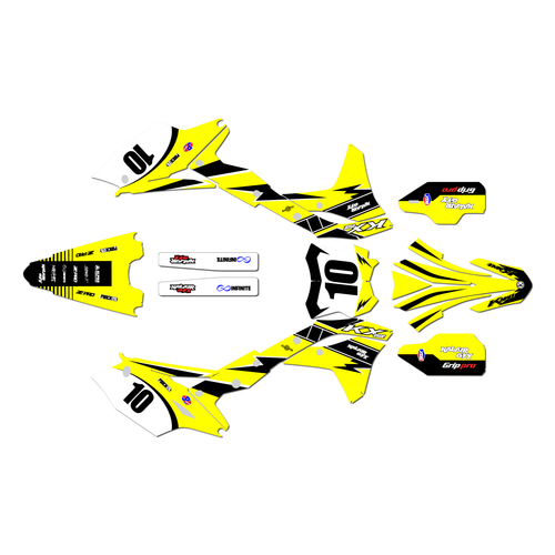 Graphics Kit for Kawasaki KX250F (2017-2020) Speed Series