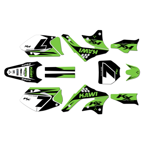Graphics Kit for Kawasaki KX450F (2006-2008) Legend Series