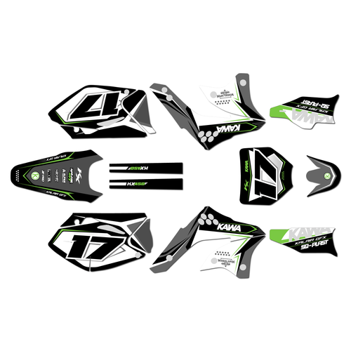 Graphics Kit for Kawasaki KX450F (2006-2008) Stellar Series