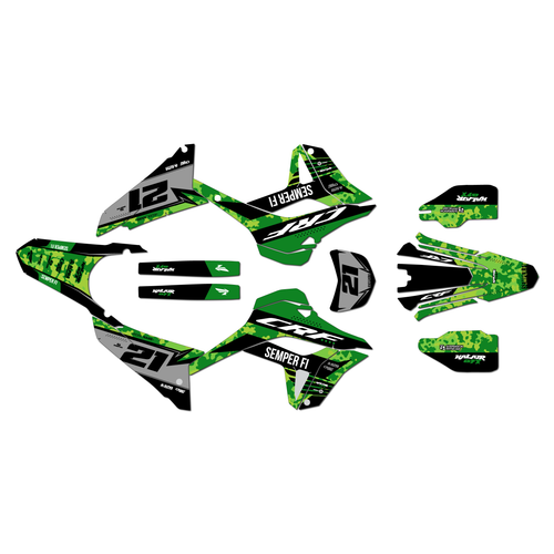 Graphics Kit for Honda CRF300L (2021+) Semper-fi Series