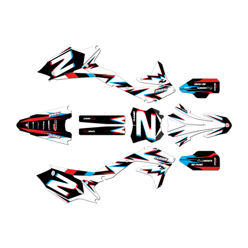 Graphics Kit for Kawasaki KX450F (2016-2018) Vision Series