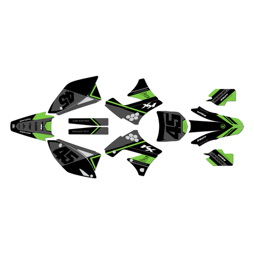 Graphics Kit for Kawasaki KX250F (2009-2012) Enigma Series