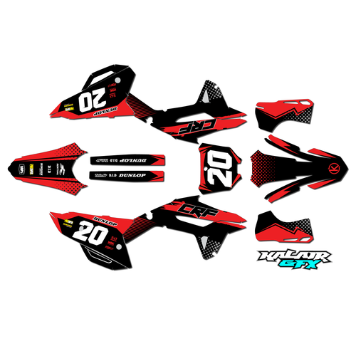 Graphics Kit for Honda CRF250R (2022-2023) Spear Series