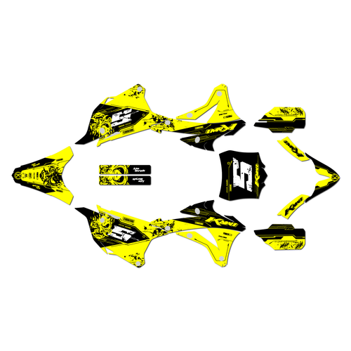 Graphics Kit for Kawasaki KX85 (2014-2021) Nightcity Series