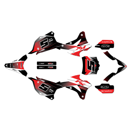 Graphics Kit for Kawasaki KX100 (2014-2021) Turbo Series