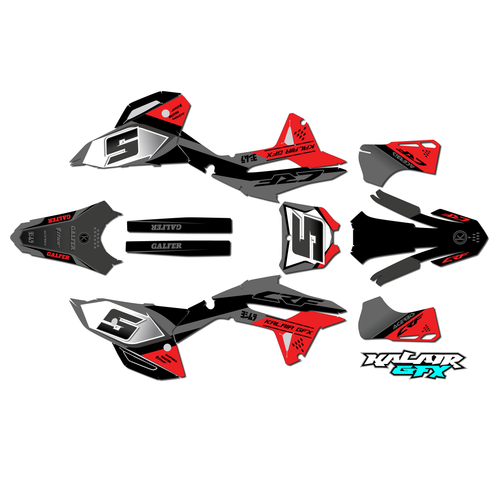 Graphics Kit for Honda CRF250R (2022-2023) Venom Series